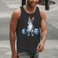 Boston Terrier Weightlifting Deadlift Men Fitness Gym Men Tank Top, Boston Terrier Gym Tank Tops, funny gift