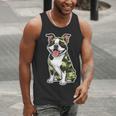 Camo Boston Terrier Pet Owner Camouflage Dog Lover Men Tank Top, funny gift