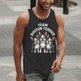 Cute Cartoon For Dog Owners Pet Team Boston Terrier Men Tank Top, funny gift