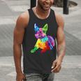 Dog Lover Boston Terrier Dog Colorful Boston Terrier Men Women Kids Men Tank Top, funny gift