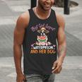This Girl Loves Watermelon And Her Boston Terrier Dog Mother Men Tank Top, funny gift