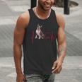 Heartbeat Boston Terrier Dog Men Tank Top, funny gift