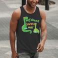 Kids My Nonna Loves Me Dinosaur Grandson Men Tank Top, funny gift