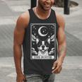 Tarot Card Vintage Crescent Moon Boston Terrier Dog Mom Men Tank Top, Boston Terrier Mom Tank Tops, Boston Terrier Tarot Tank Tops, funny gift