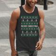Ugly Sweater Boston Terrier Dog Christmas Dog Lover Xmas Men Women Kids Men Tank Top, Boston Terrier Christmas Tank Tops, funny gift