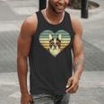 Vintage American Boston Terrier Lovers Valentine's Day Men Tank Top, American Boston Terrier Tank Tops, funny gift