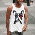 Boston Terrier Dog 4th July America USA Flag Men Women Kids Men Tank Top, Boston Terrier 4th Of July Tank Tops, funny gift
