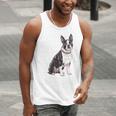 Boston Terrier Dog Dad Boston Terrier Dog Lovers Men Tank Top, Boston Terrier Dad Tank Tops, funny gift