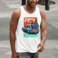 Boston Terrier Merry Christmas Tree Truck Santa Dog X-Mas Men Tank Top, Boston Terrier Christmas Tank Tops, funny gift