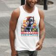 Boston Terrier Santa Claus Coffee Mug Merry Christmas Dogs Men Tank Top, Boston Terrier Christmas Tank Tops, funny gift