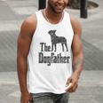 The Dogfather Boston Terrier Dog Funny Dog Gift T-Shirt For Men Women Girls Kids Men Tank Top, funny gift