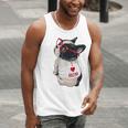 Girls I Heart Mom Love Mama Boston Terrier Dog Lover Men Tank Top, Boston Terrier Mom Tank Tops, funny gift