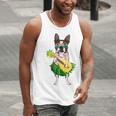 Hawaiian Boston Terrier Dog Pineapple Ukulele Summer For Men Women Girls Kids Men Tank Top, funny gift