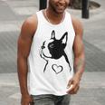 I Love My Boston Terrier Dog With Heart Men Tank Top, funny gift