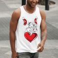 Valentine's Day Boston Terrier Dog Vector Men Tank Top, funny gift