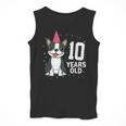 10 Years Old Birthday Boston Terrier Dog Lover 10th Party For Men Women Kids Men Tank Top, funny design