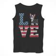 4th Of July Decor Patriotic LOVE Boston Terrier USA Flag Men Tank Top, Patriotic Boston Terrier Gifts, Boston Terrier 4th Of July Gifts, funny design