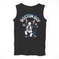 Boston Terrier Boy Cute Cartoon Dog Owner Pet Boston Terrier Men Tank Top, funny design