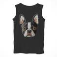 Boston Terrier Cute Puppy Face Dog Lover Pet Owner Men Tank Top, funny design
