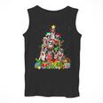 Boston Terrier Dog Christmas Tree Lights Xmas Pajama For Men Women Kids Men Tank Top, Boston Terrier Christmas Gifts, funny design
