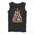 Boston Terrier Dog Christmas Tree Santa Hat Xmas Pajama Men Women Kids Men Tank Top, Boston Terrier Christmas Gifts, funny design