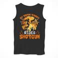 My Boston Terrier Dog Rides Shotgun Witch Halloween Men Women Men Tank Top, Boston Terrier Halloween Gifts, funny design