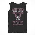 Boston Terrier Don't Mess With American Gentleman Dog Lover Men Tank Top, American Boston Terrier Gifts, funny design