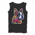 Boston Terrier Floral Vintage Dog Mom Distressed Men Women Kids Men Tank Top, Mom Gifts, Boston Terrier Mom Gifts, funny design