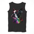 Boston Terrier Lovers Colorful Pop Art Boston Terrier Men Tank Top, funny design