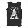 Boston Terrier Mom Dad Dog Alien UFO Men Tank Top, Mom Gifts, Boston Terrier Dad Gifts, Boston Terrier Mom Gifts, funny design