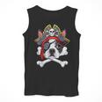 Boston Terrier Pirate T Shirt Jolly Roger Crossbones Skull Men Tank Top, funny design