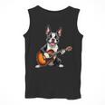 Boston Terrier Playing Guitar Boston Terrier Men Tank Top, funny design