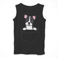 Boston Terrier In The Pocket Cute Pocket Boston Terrier Men Tank Top, funny design
