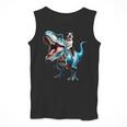 Boston Terrier Riding T-Rex Dinosaur Dog Lover Men Tank Top, Boston Terrier Riding Gifts, funny design
