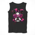 Boston Terrier Valentines Day Shirt Heart Dog Lover Men Tank Top, funny design