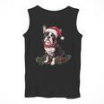 Cute Boston Terrier Dog Christmas Merry X-Mas Graphic Men Tank Top, Boston Terrier Christmas Gifts, funny design