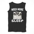 Cute Boston Terrier Need More Sleep Pajamas Nightgown Men Tank Top, funny design