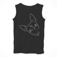 Dog American Hairless Terrier Men Tank Top, funny design