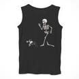 Halloween Boston Terrier And Skeleton Men Tank Top, Boston Terrier Halloween Gifts, funny design