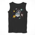 Kawaii Kids & Boys Astronaut Space Boston Terrier Dog Lover Men Tank Top, funny design