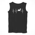 Scottish Terrier Dog Heartbeat Scottie Dog Lover T-Shirt Men Tank Top, funny design
