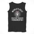World's Best Boston Terrier Grandpa Dog Grandfather For Men Women Girls Kids Men Tank Top, funny design