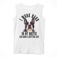 Bostie Mama Dog Dad Boston Terrier For Men Women Men Tank Top, Boston Terrier Dad Gifts, funny design