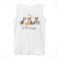 Boston Terrier Fall Pumpkin Tis The Season Autumn Women Men Tank Top, funny design