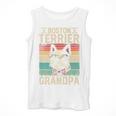 Boston Terrier Grandpa Dog Lover Father's Day Premium Men Tank Top, funny design