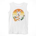 Boston Terrier Guitar Retro Men Tank Top, funny design