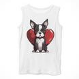 Boston Terrier Mom Dad Bostie Dog Lover Valentines Day Men Tank Top, Mom Gifts, Boston Terrier Dad Gifts, Boston Terrier Mom Gifts, funny design