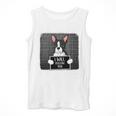 Boston Terrier Mug Shot Guilty Dog Men Tank Top, funny design