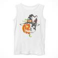 Boston Terrier Pumpkin Jack O Lantern Halloween Men Tank Top, Boston Terrier Halloween Gifts, funny design