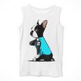 Boston Terrier Tattoos I Love Mom Men Tank Top, Mom Gifts, Boston Terrier Mom Gifts, funny design